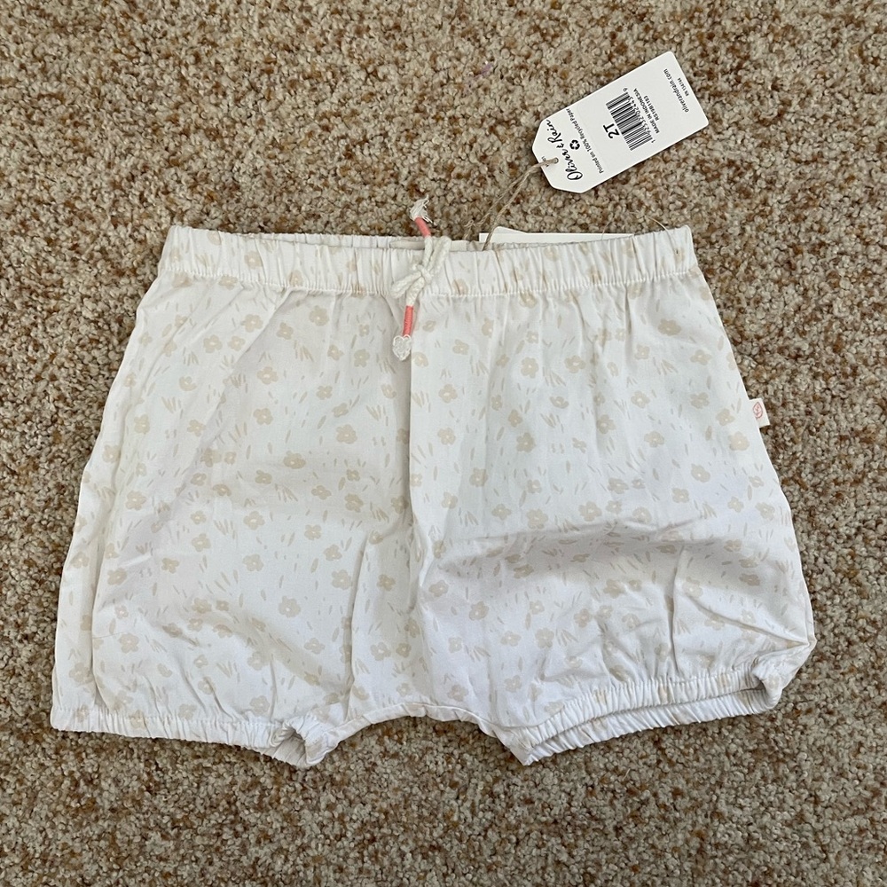 NWT Oliver and Rain Organic Cotton Shorts